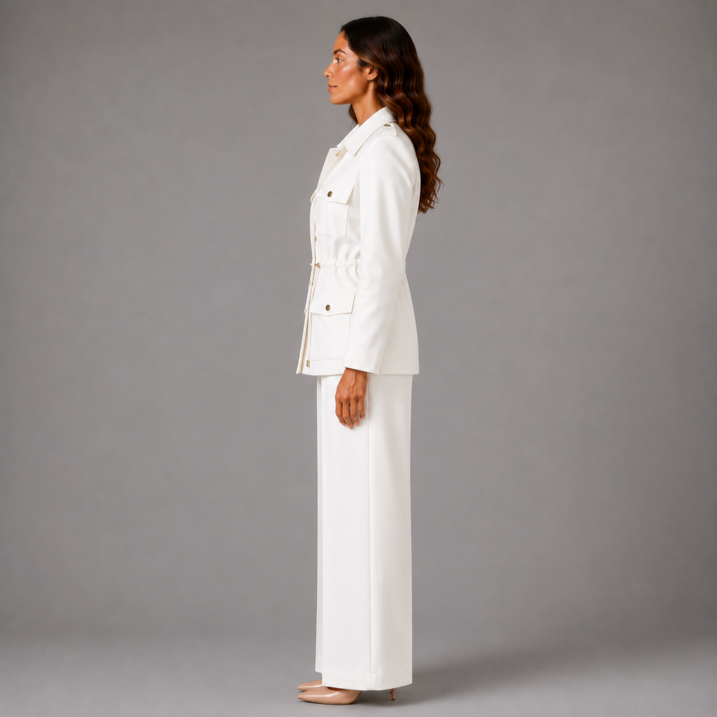 Modern Tailored Utility Jacket