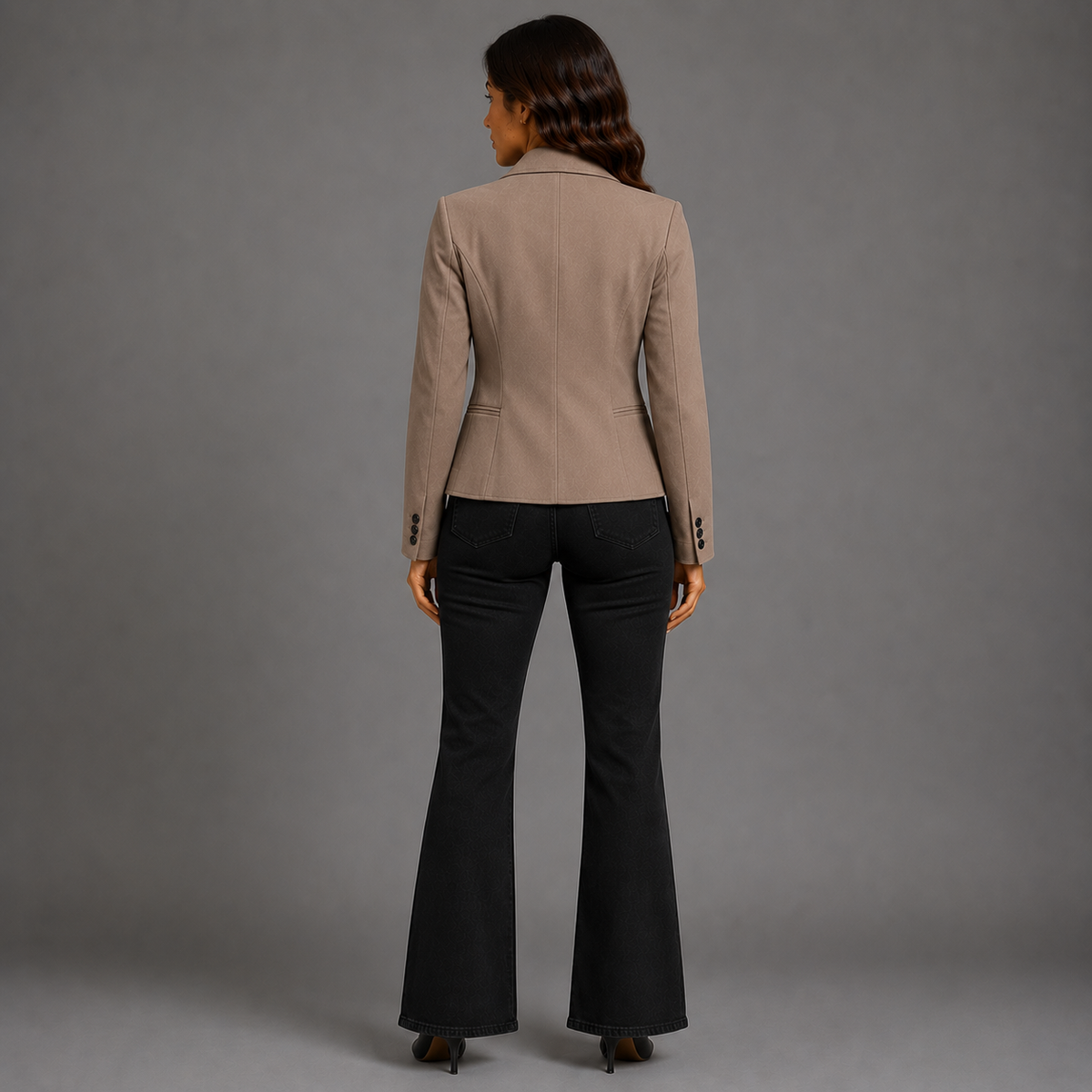 Modern Precision One-Button Tailored Jacket