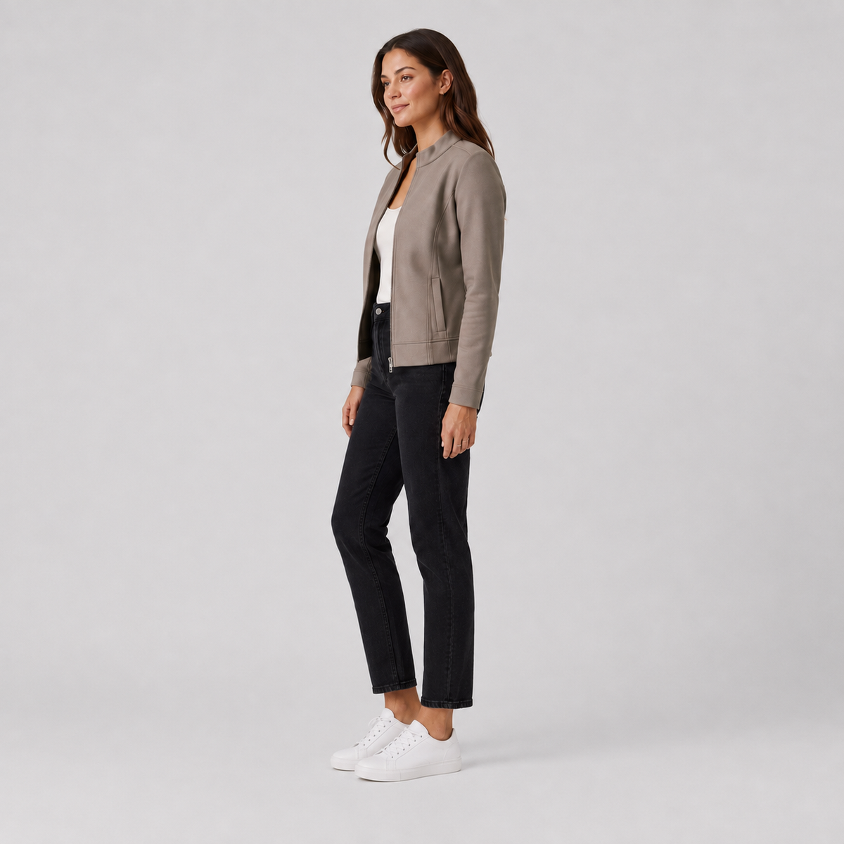 Women’s Slim-Fit Full-Zip Jacket