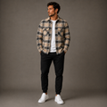 Modern Precision Plaid Layer