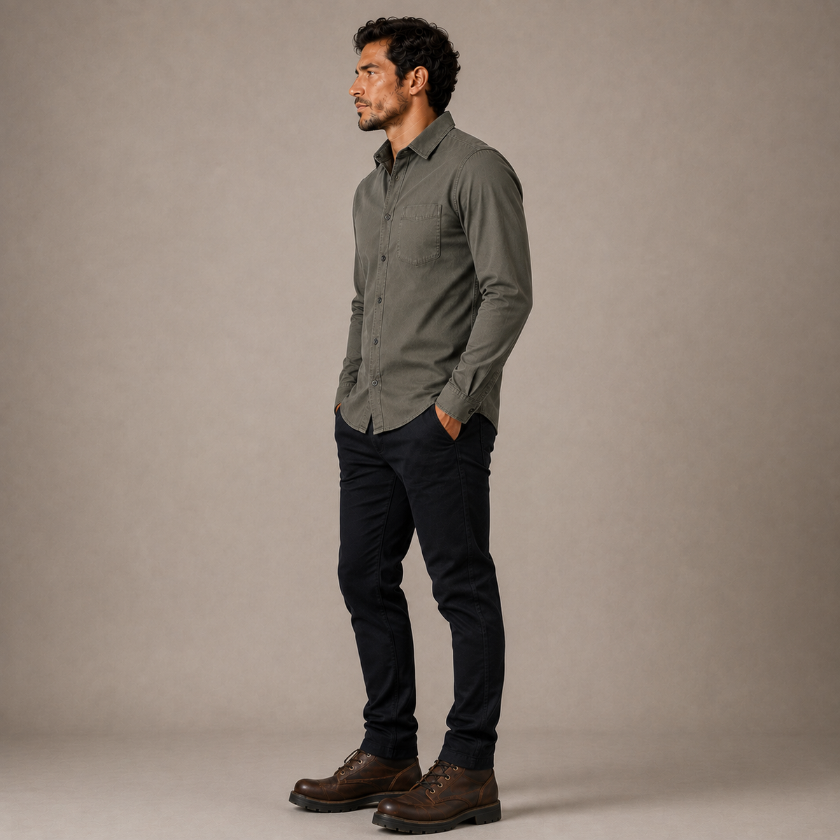 Modern Precision Long-Sleeve Shirt