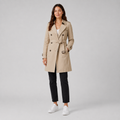 Women’s Classic Belted Trench Jacket