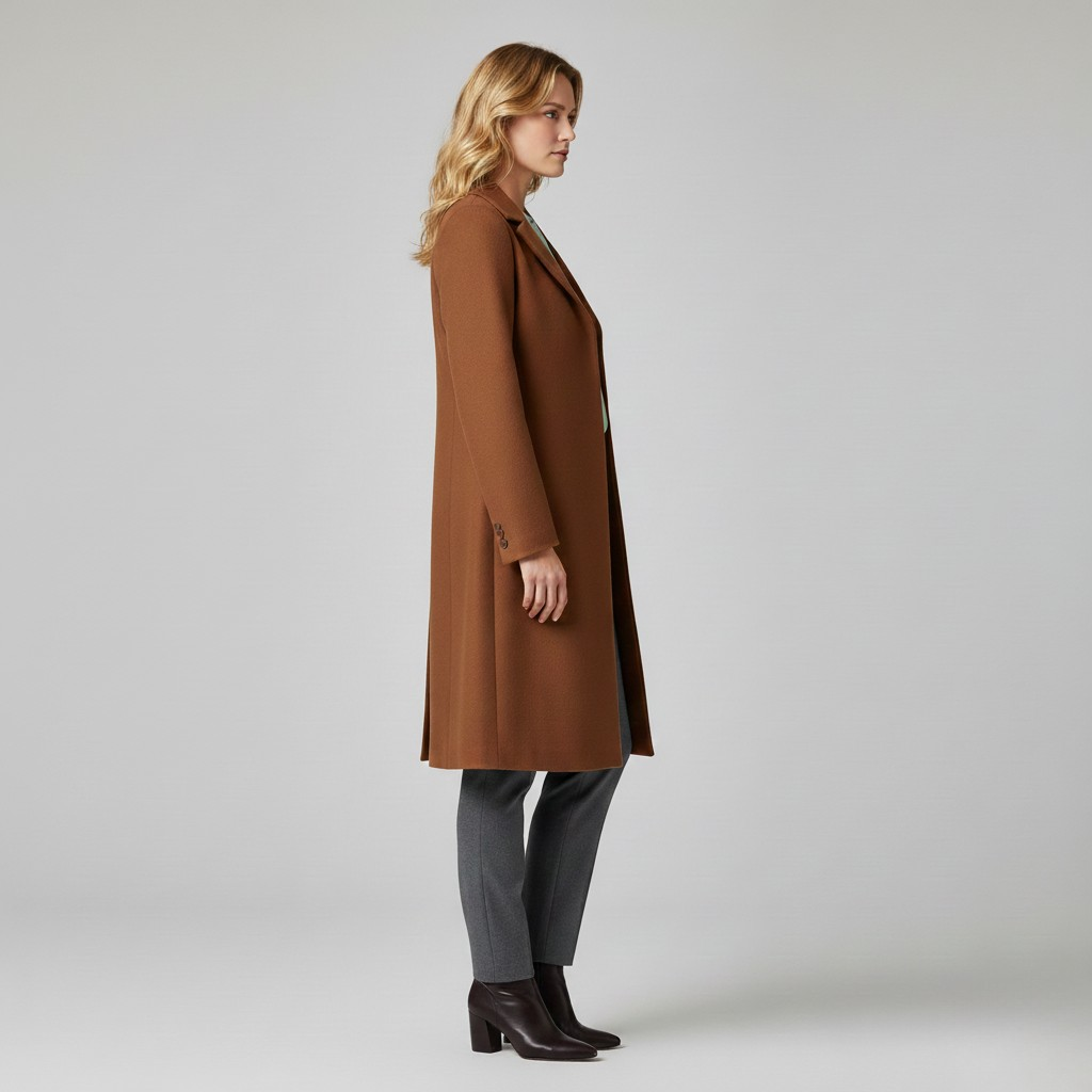 Modern Tailored Camel Outerwear 15