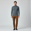 Modern Textured Mock-Neck Long Sleeve 16