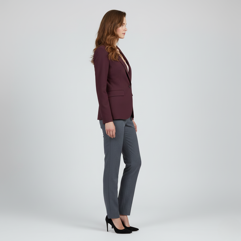 Women’s Sleek Single-Button Blazer 7