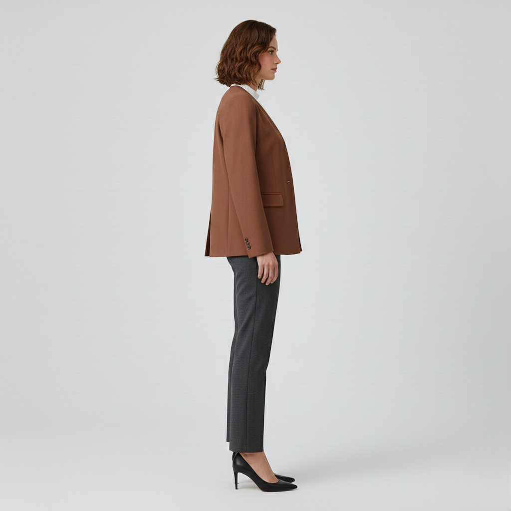 Modern Precision One-Button Tailored Jacket 14