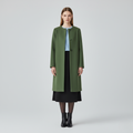 Women’s Sleek Minimalist Longline Coat 8