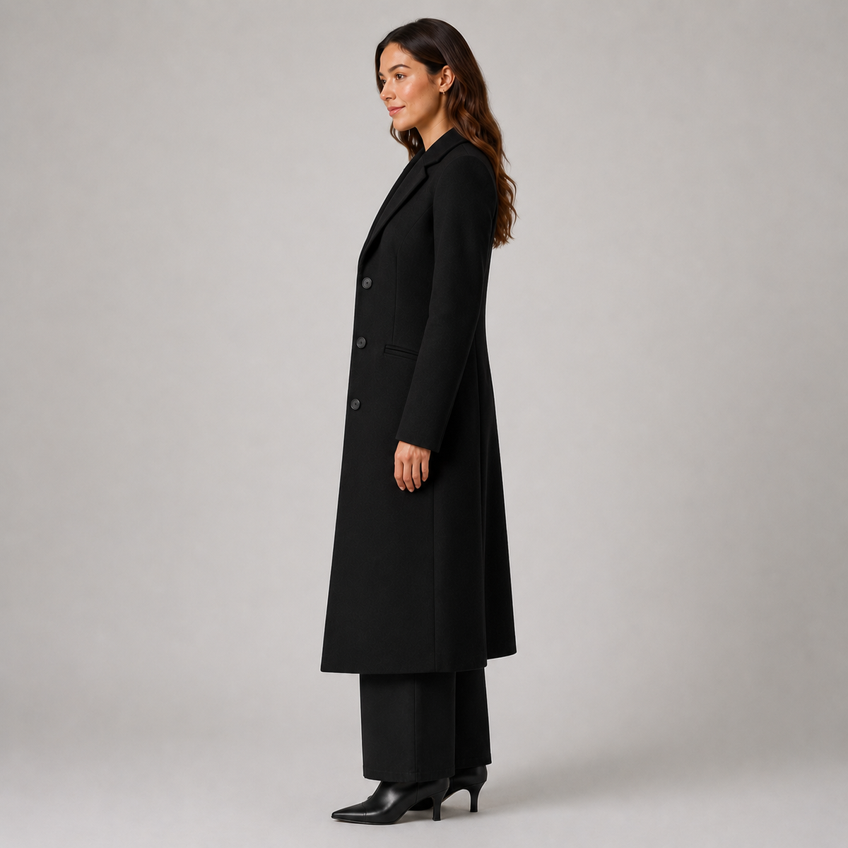 Women’s Sleek Longline Tailored Coat