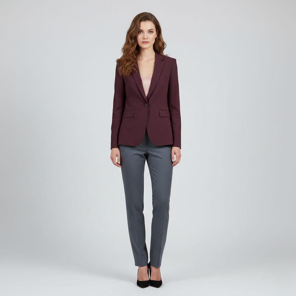 Women’s Sleek Single-Button Blazer 7