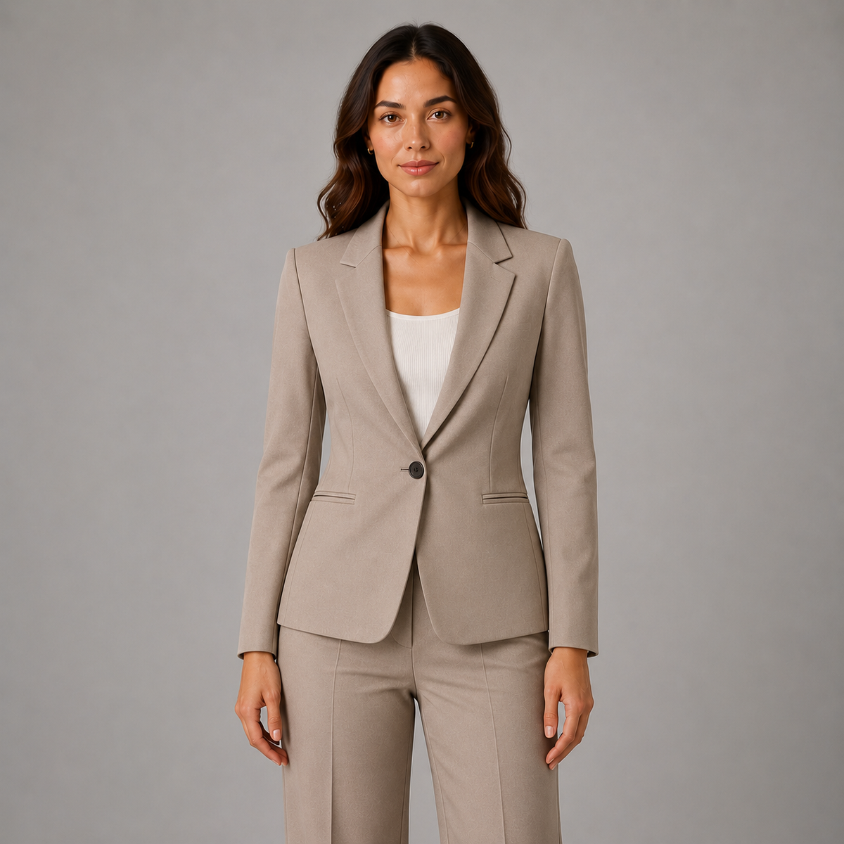 Women’s Sleek Single-Button Blazer