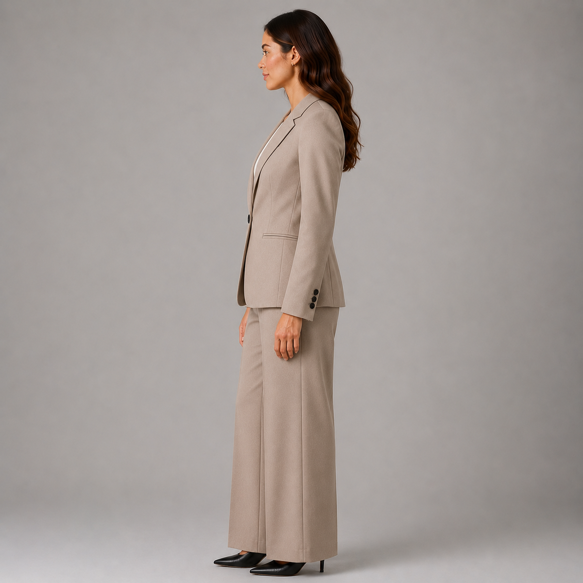 Women’s Sleek Single-Button Blazer